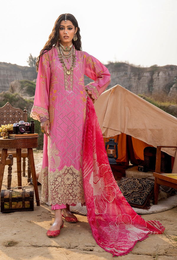 Adan's Libas Lawn Suits by Hafsah Zia | 2024 | D-5523