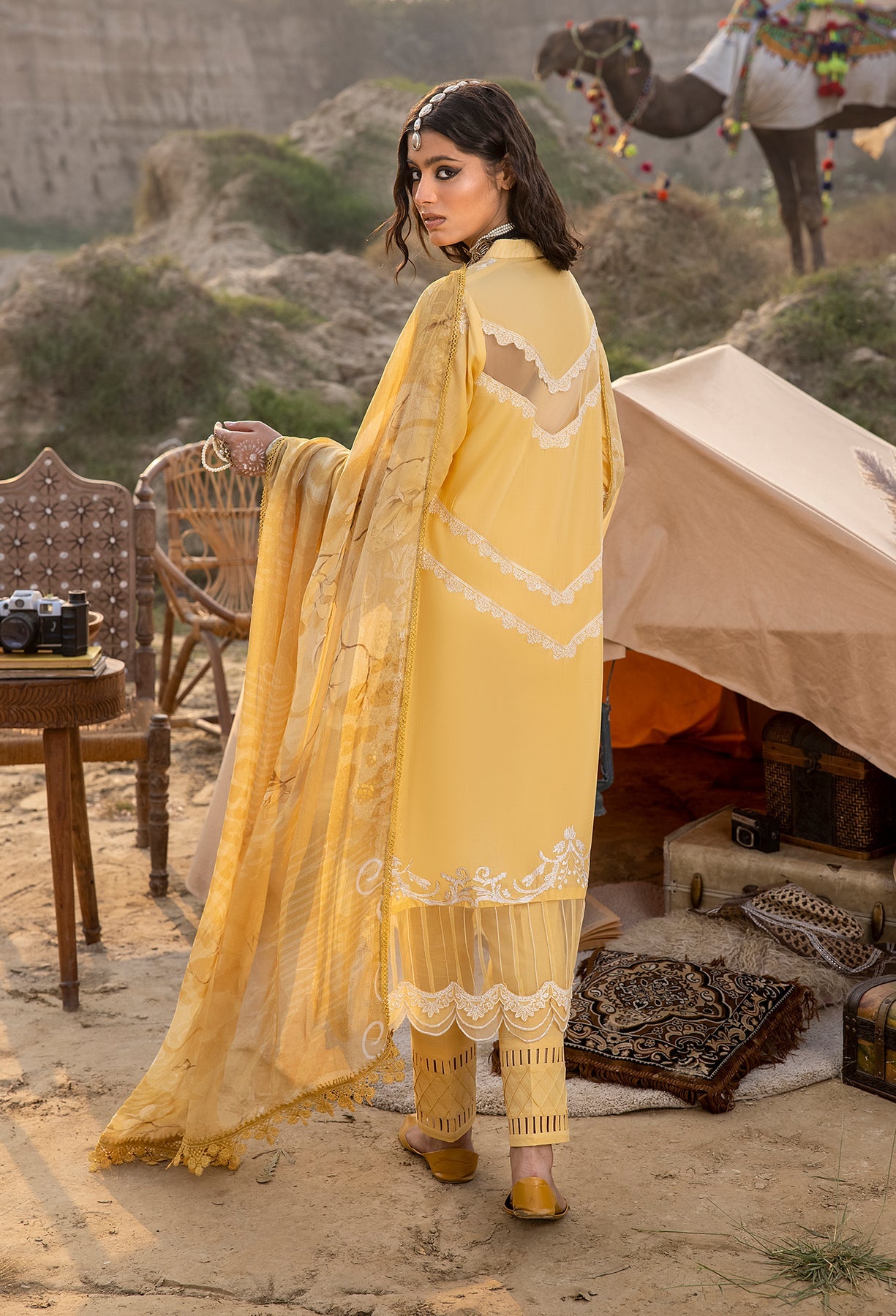 Adan's Libas Lawn Suits by Hafsah Zia | 2024 | D-5525