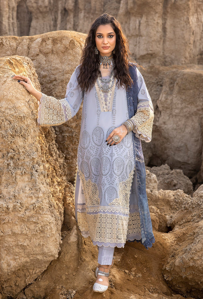 Adan's Libas Lawn Suits by Hafsah Zia | 2024 | D-5526