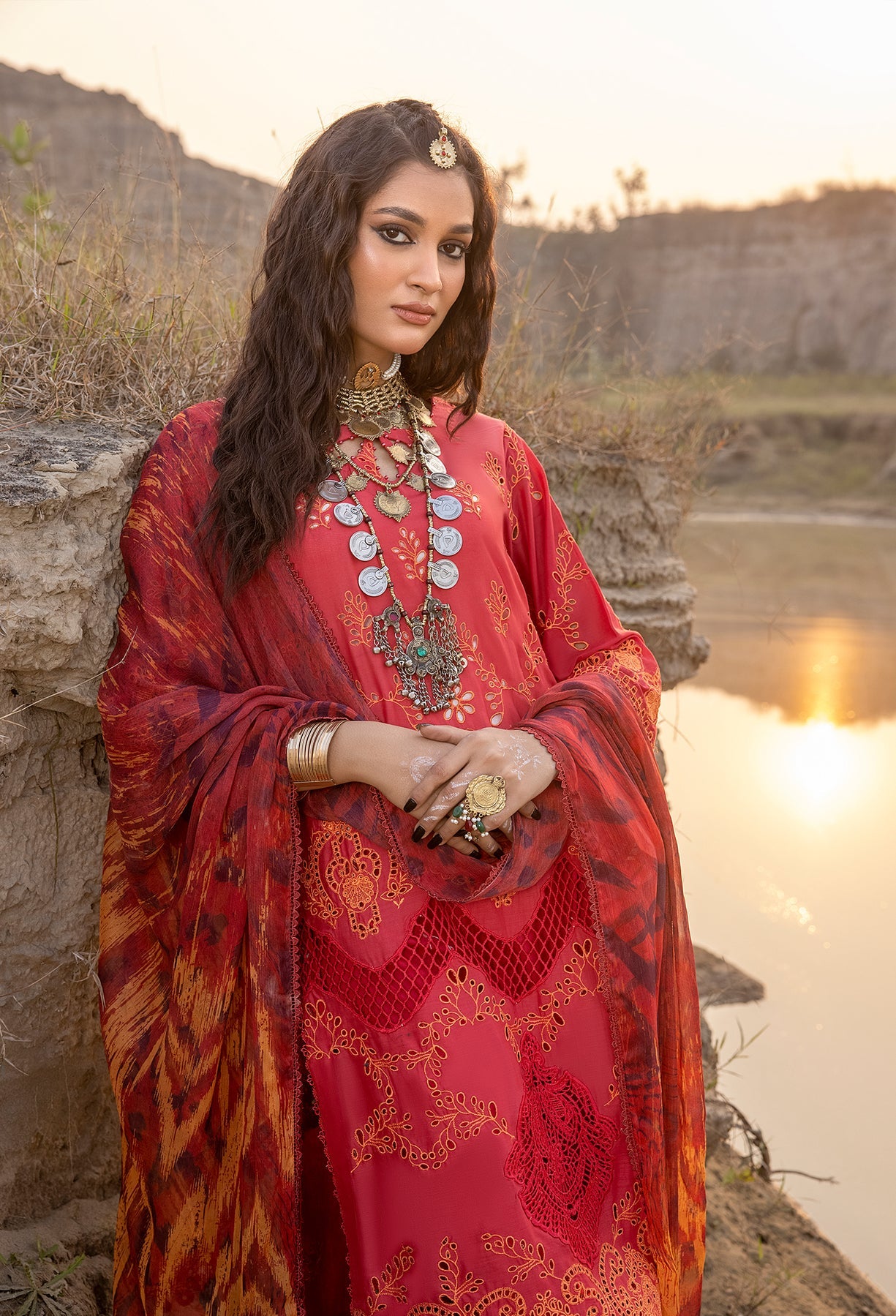 Adan's Libas Lawn Suits by Hafsah Zia | 2024 | D-5527