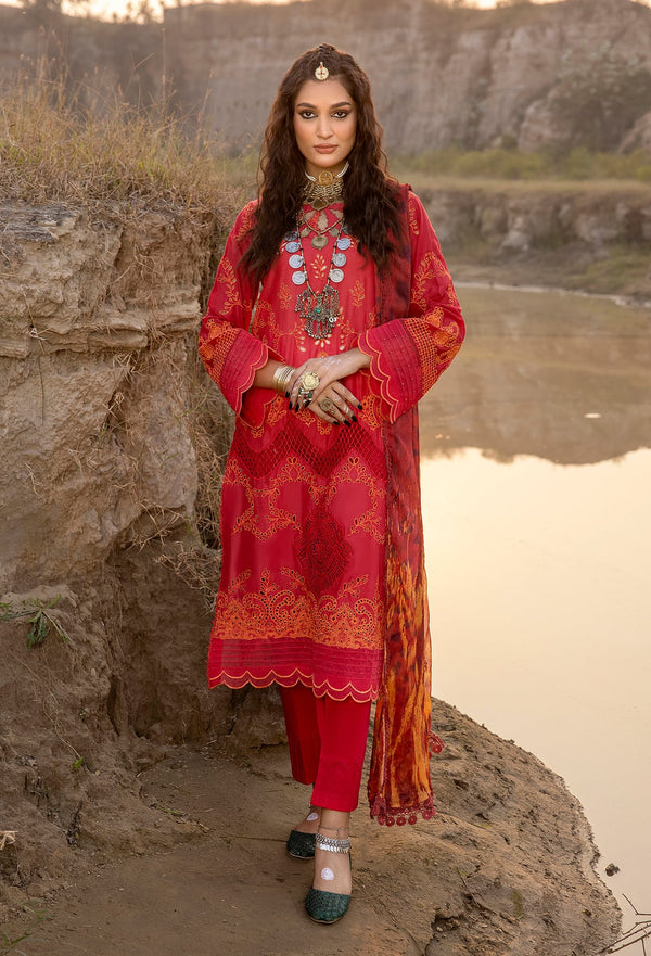 Adan's Libas Lawn Suits by Hafsah Zia | 2024 | D-5527