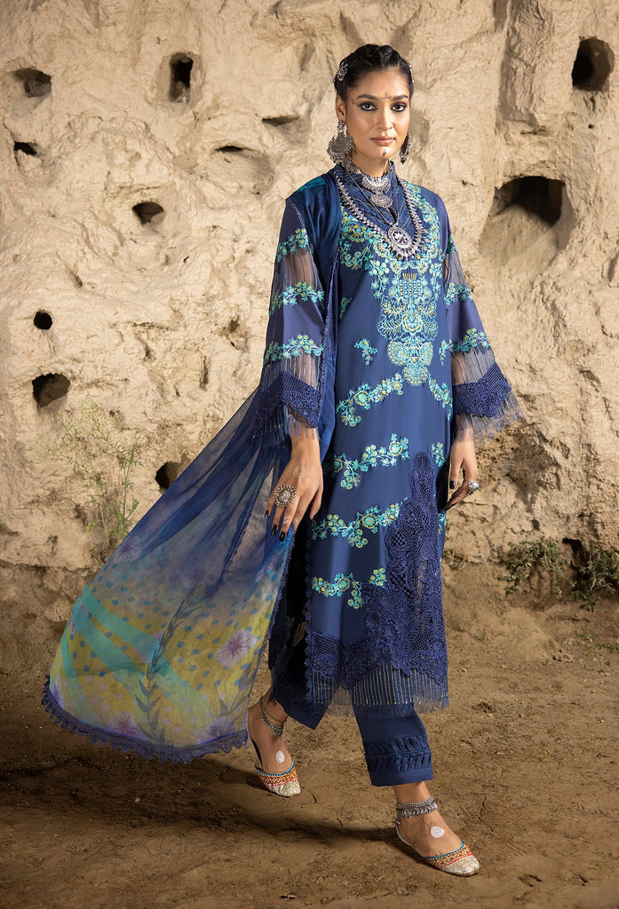 Adan's Libas Lawn Suits by Hafsah Zia | 2024 | D-5531