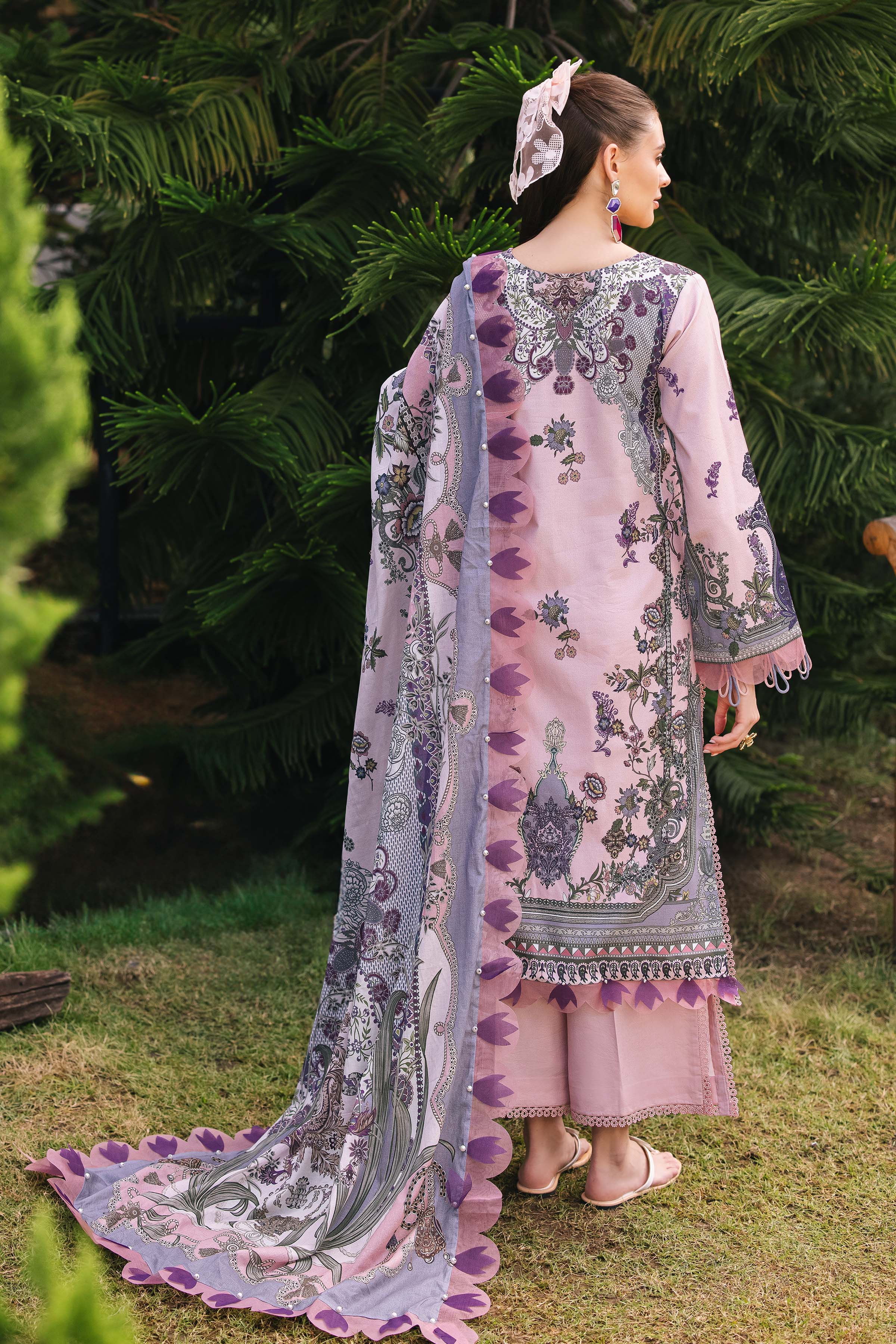 Jade urbane digital printed lawn collection 2025 | 20720-B