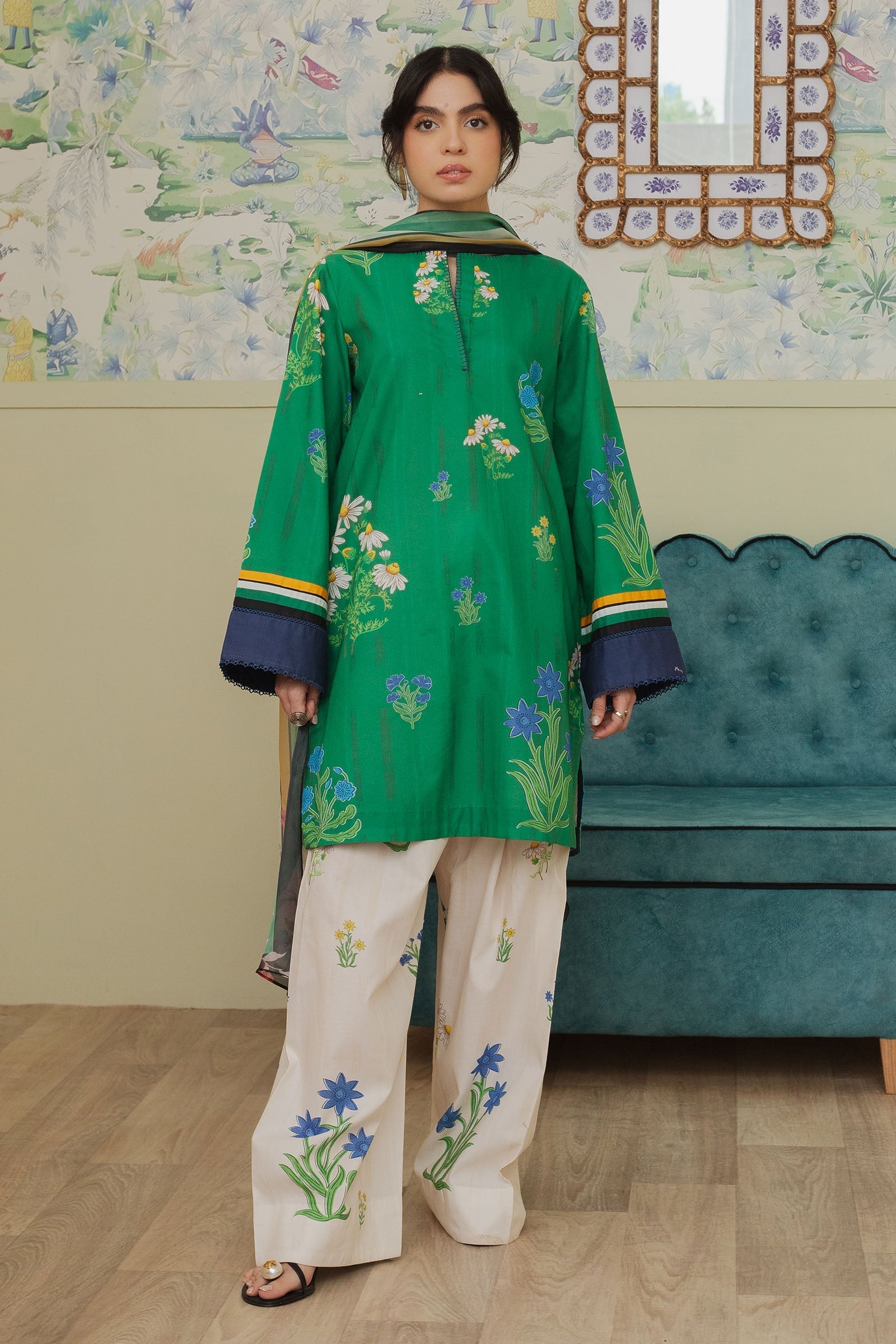Coco Prints by Zara Shahjahan | Pure Lawn Suits | Vol 2 | 2024 | D10