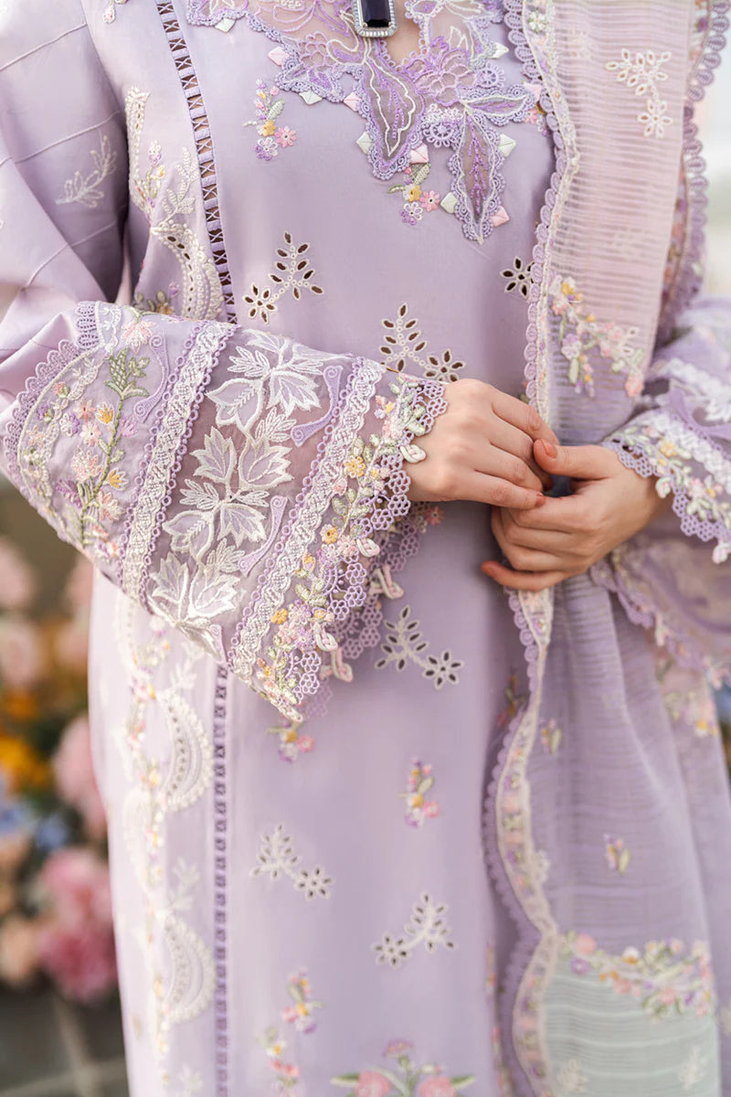 Qalamkar Sahil luxury unstitched lawn suits 2025 - FK-09