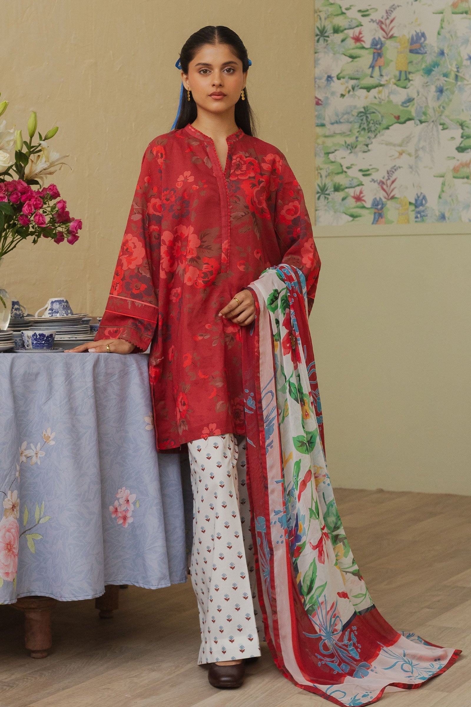Coco Prints by Zara Shahjahan | Pure Lawn Suits | Vol 2 | 2024 | D9