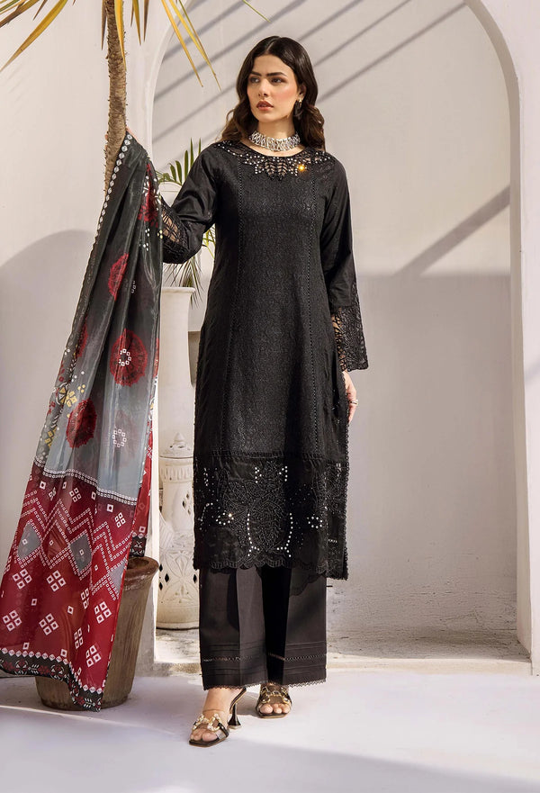 Adan’s libas rumi unstitched schiffli lawn suits 2025-09