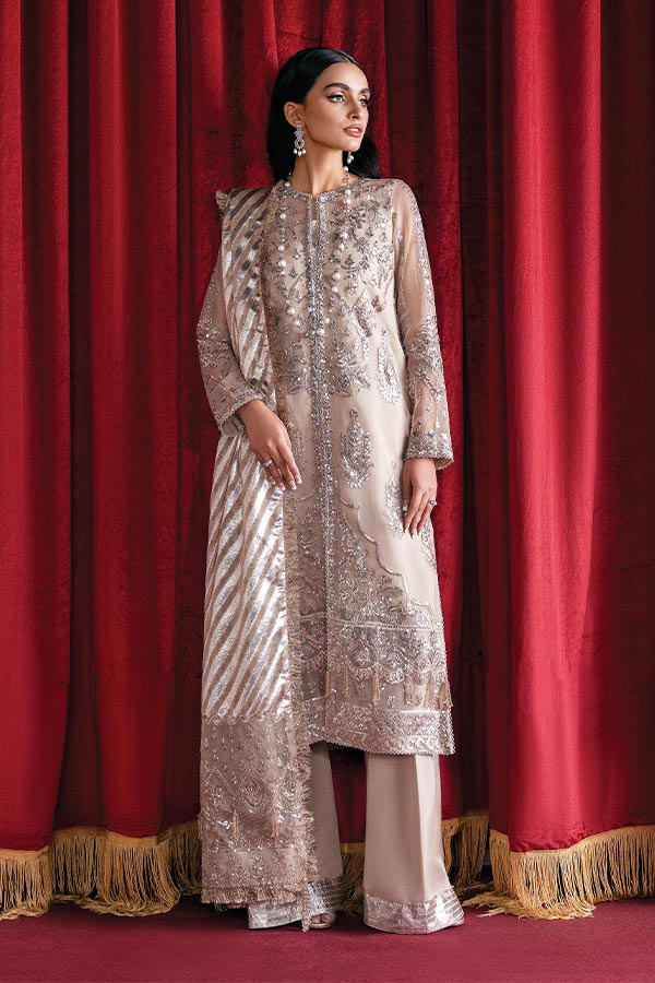 Afrozeh Starlet Luxury Unstitched Suits 2023 | D-2