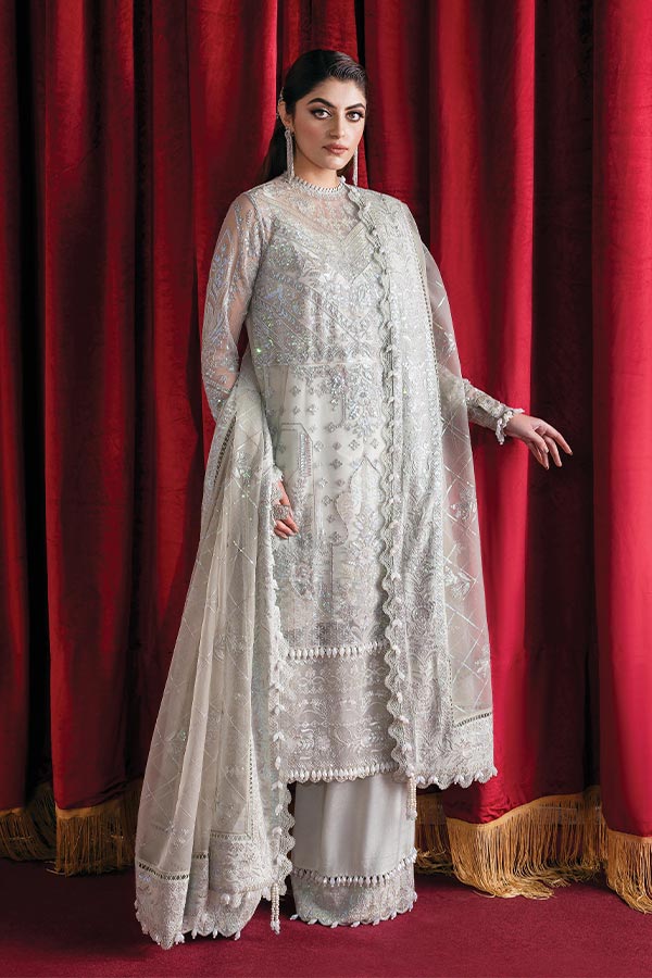 Afrozeh Starlet Luxury Unstitched Suits 2023 | D-6