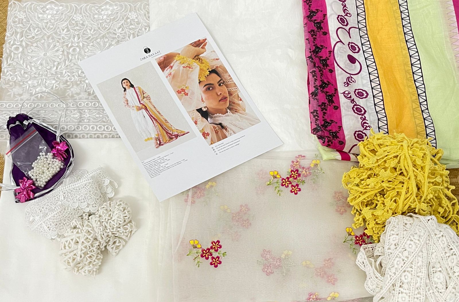 Zara Hayaat Luxury Summer Lawn 2023 | Design 02