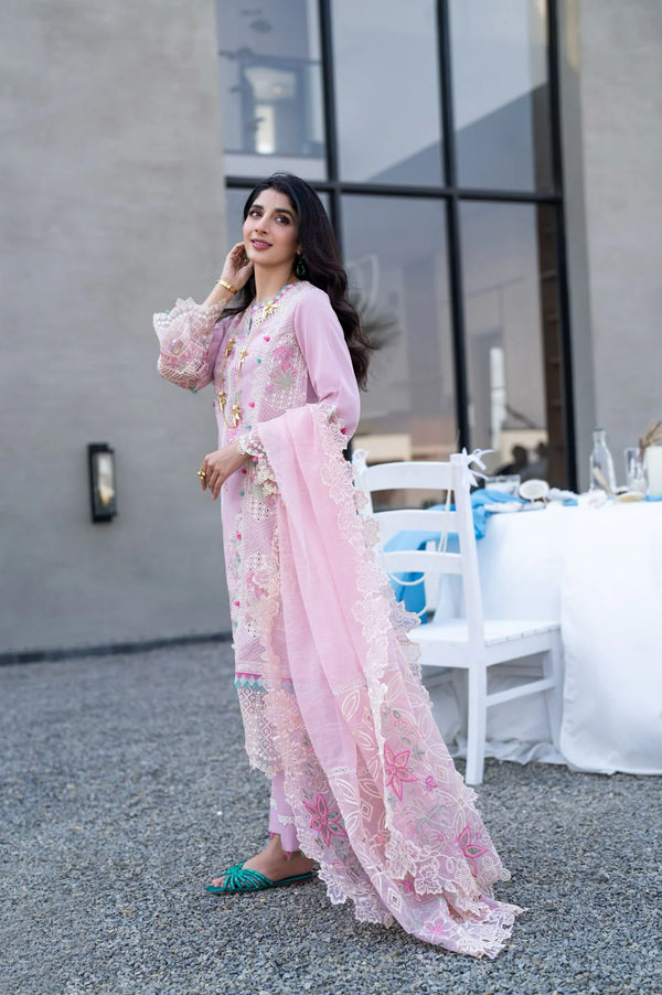 Saagar by aabyaan luxury festive unstitched lawn suits 2025 |Raqs - AS-02