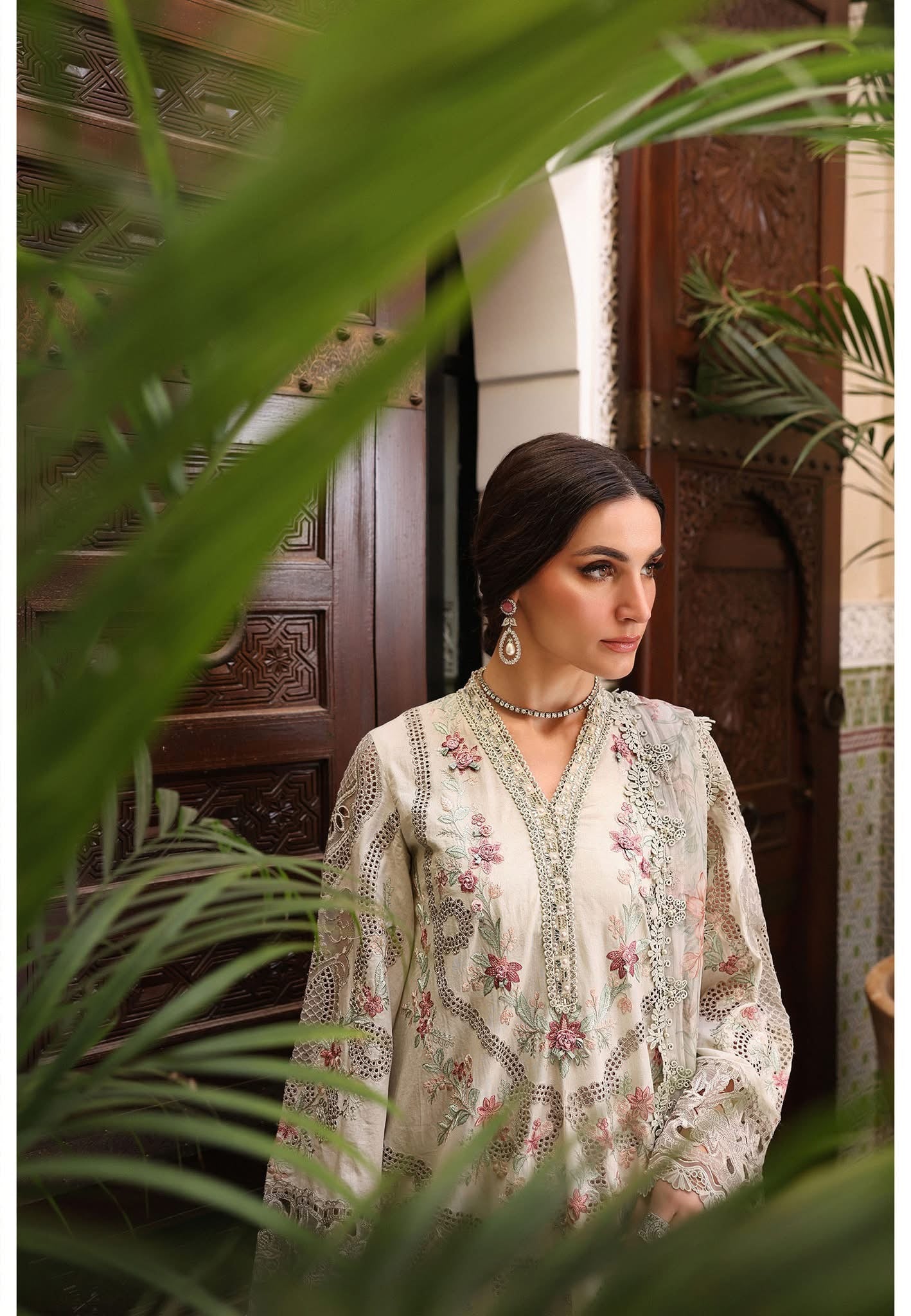Maria B luxury lawn suits 2025 - 14B