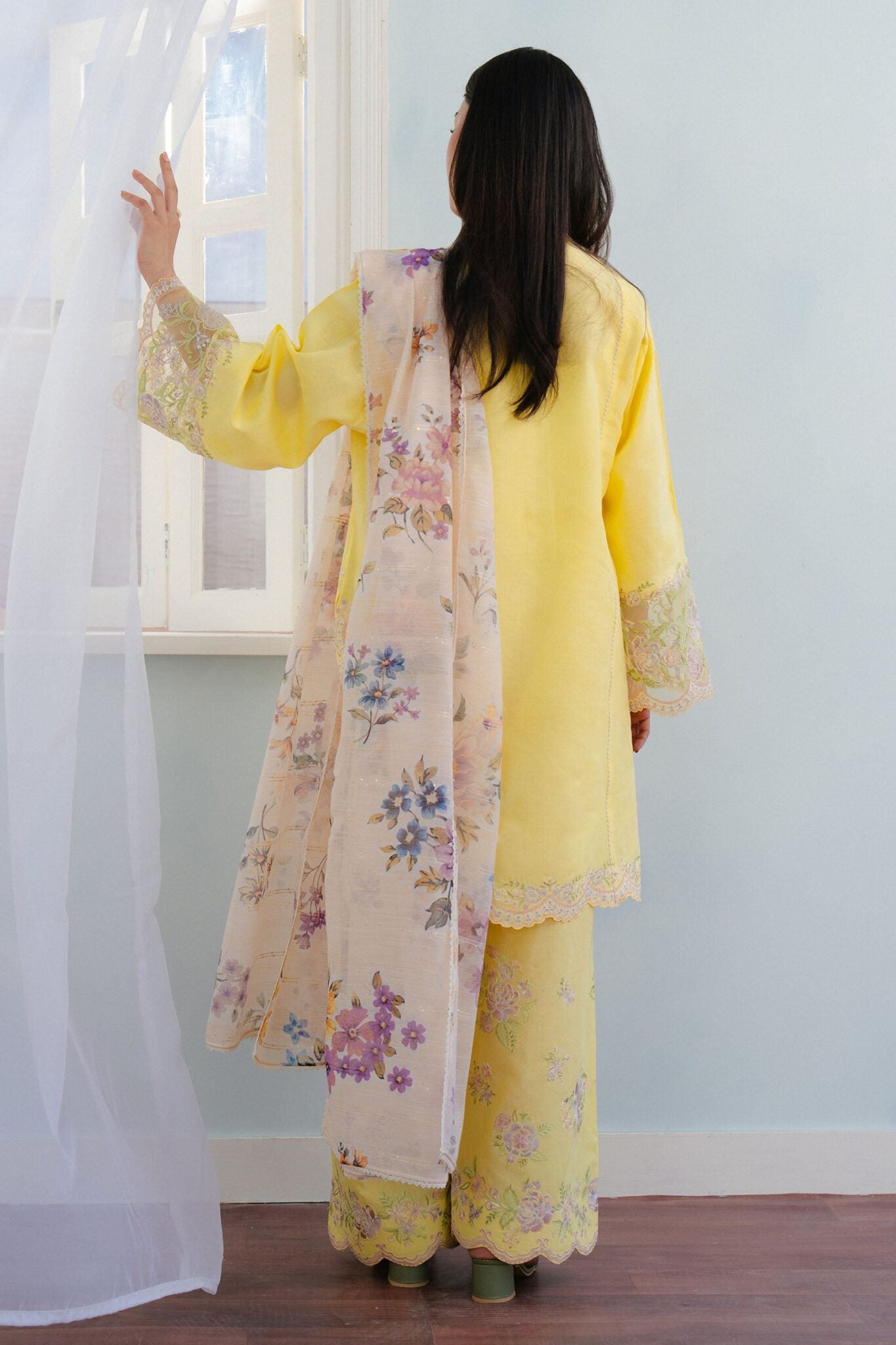 Coco by Zara Shahjahan Embroidered lawn suits 2025 - 8A