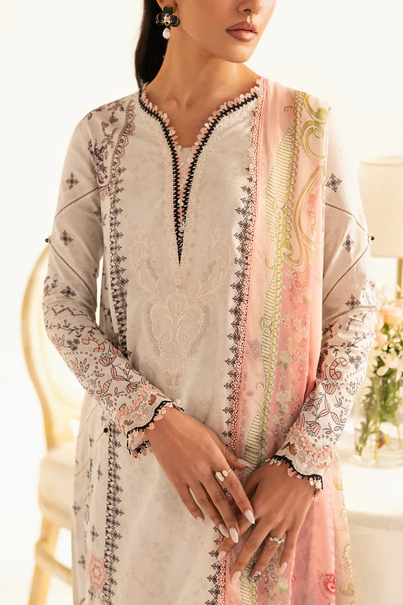 Qalamkar Qprints unstitched lawn suits - 2025 - Lyra