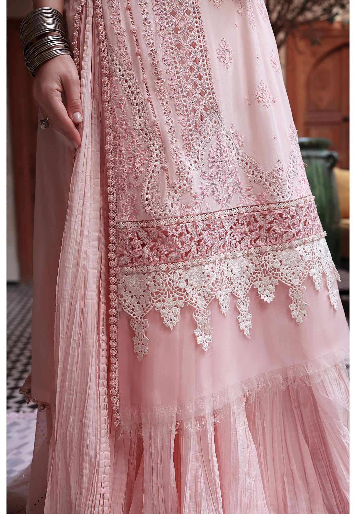 Maria B luxury lawn suits 2025 - 11A