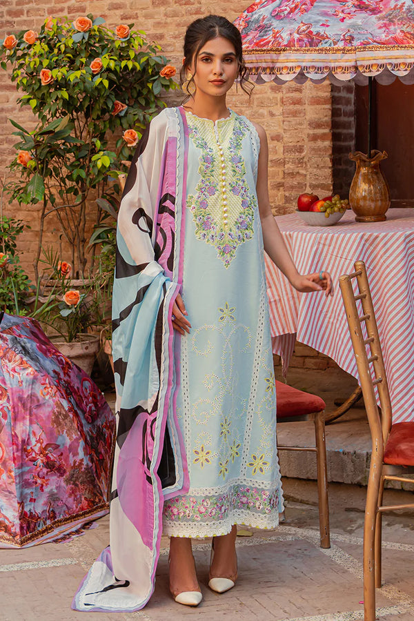 Mushq Hemline Lawn Suits | Tesoro | 2023 | Eva