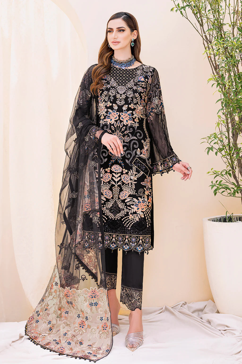 Ramsha Chiffon Suits Vol 23 -  F-2301