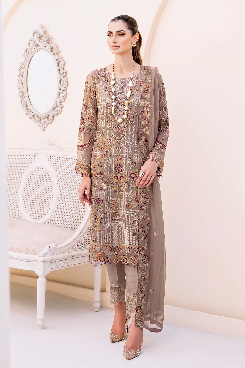 Ramsha Chiffon Suits Vol 23 - F-2311
