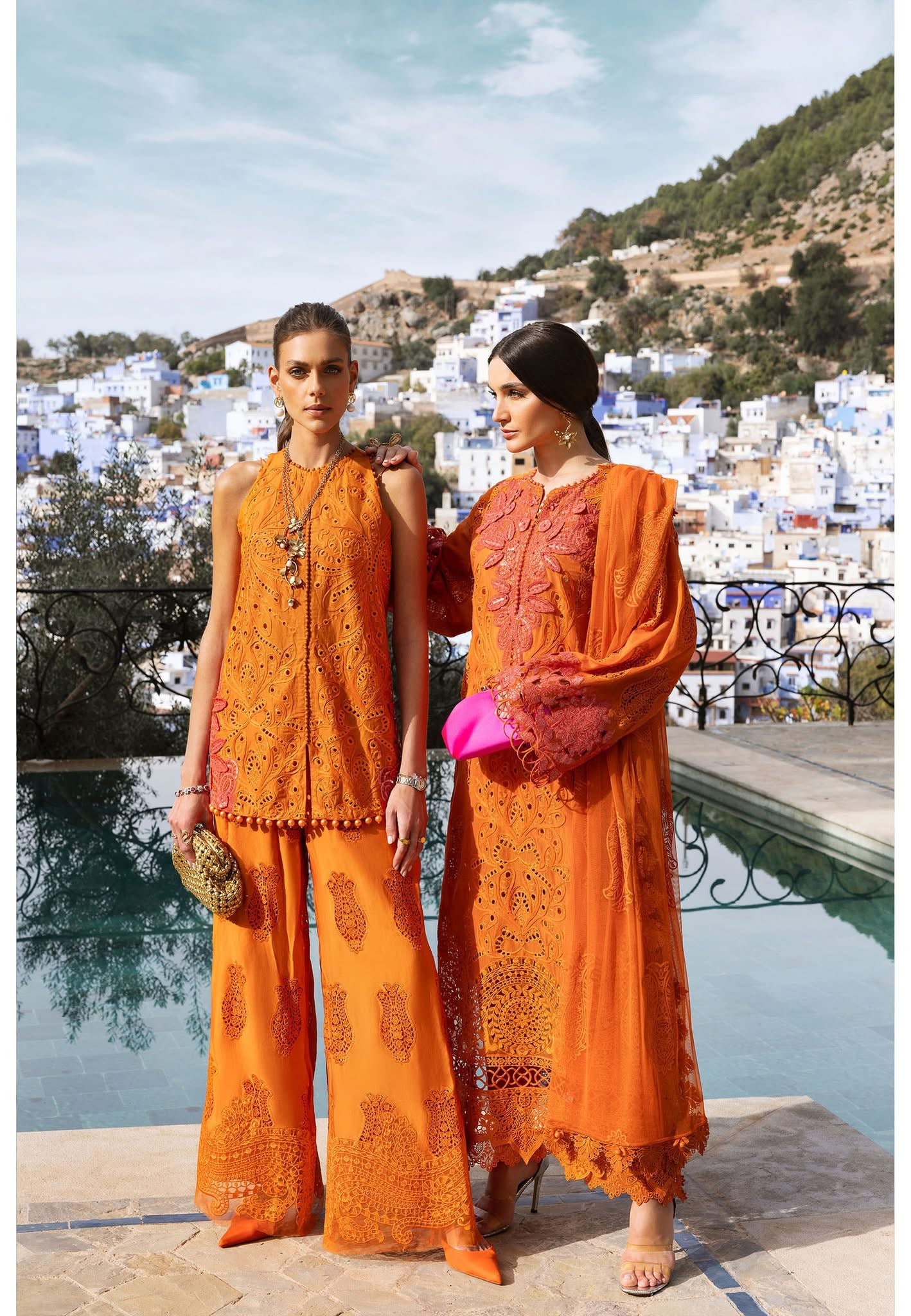 Maria B luxury lawn suits 2025 - 5B