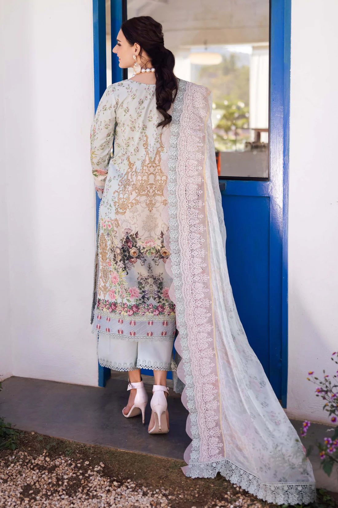 Jade Needle Wonder unstitched lawn collection 2025 - 20739
