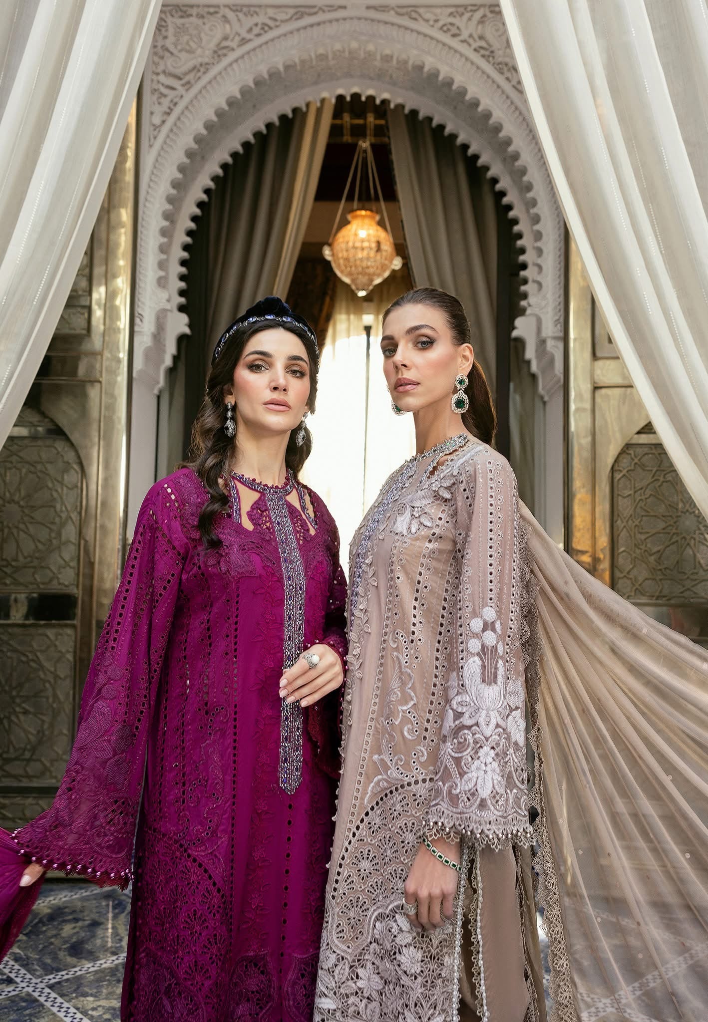 Maria B luxury lawn suits 2025 - 2B