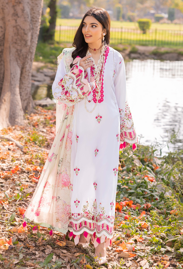 Adan's Libas Morzine Eid Edit Lawn Suits 2023 | French Rose