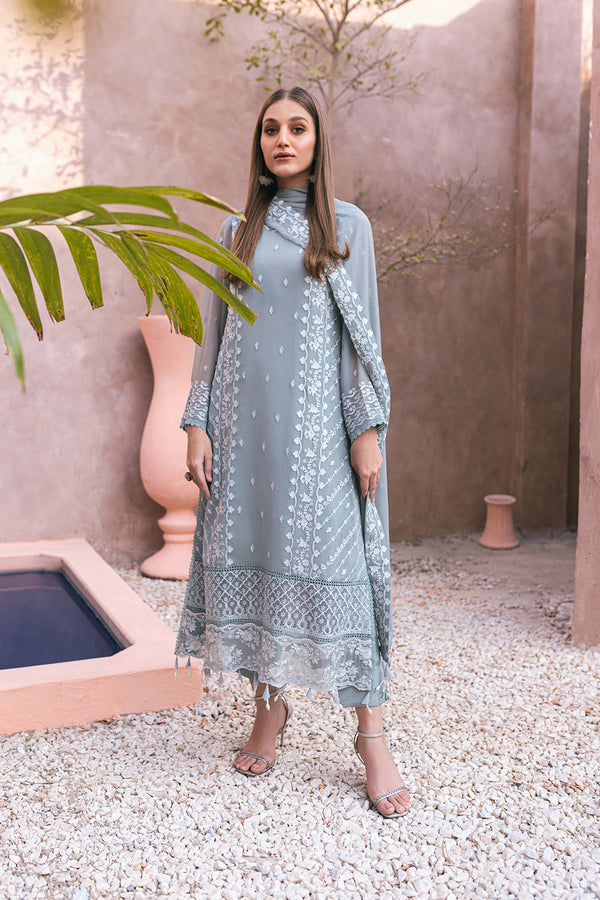 Ensembles Lawn Suits by Azure | 2024 | Frosted Fern