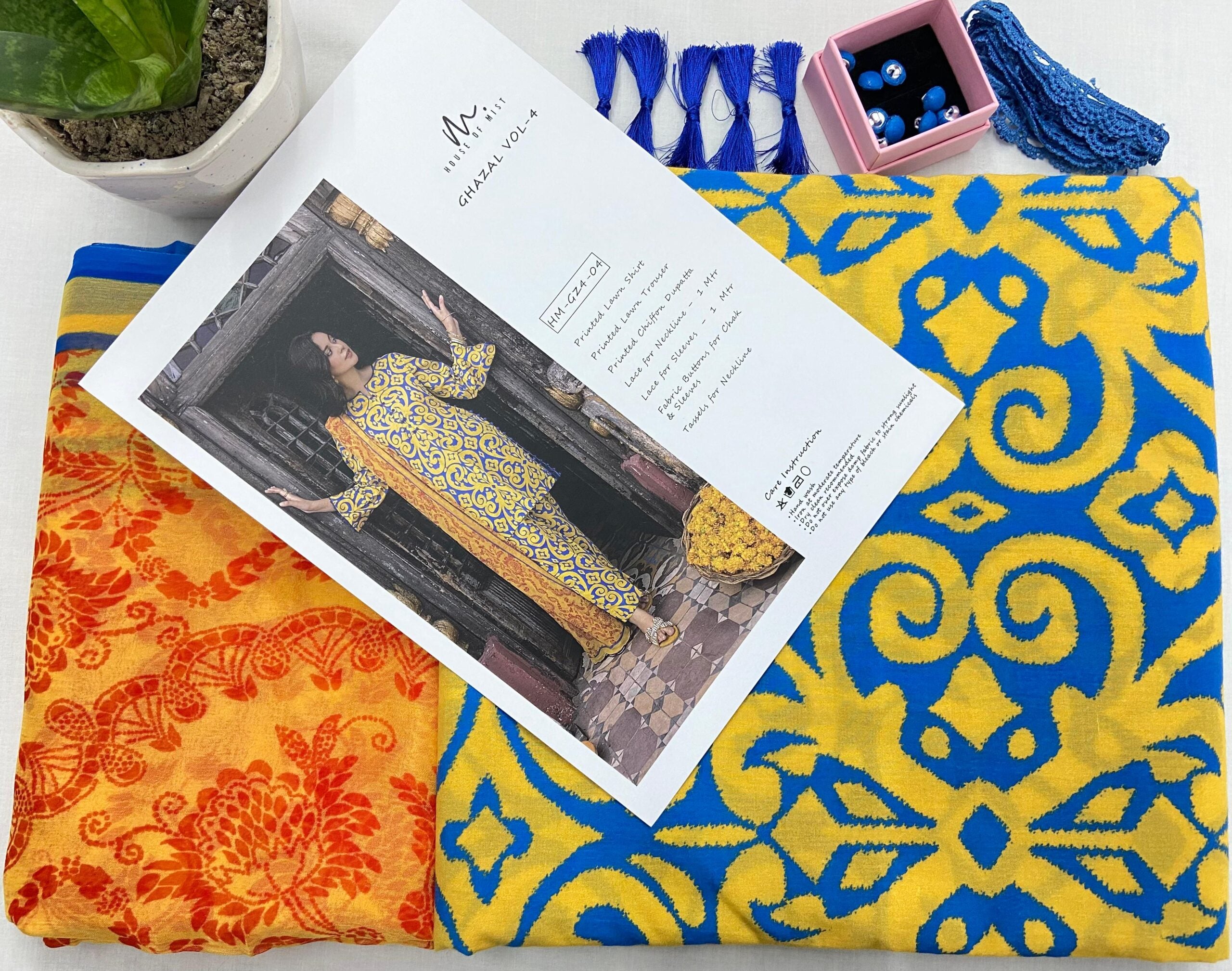 Ghazal Lawn Suits  - Best Seller from House of Mist | Vol 1 | HM-GZ4-04