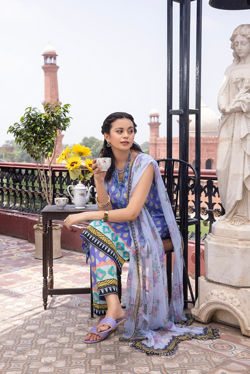 Ghazal from House of Mist : Lawn Suits Vol 4 | 2023 | HM-GZ4-05