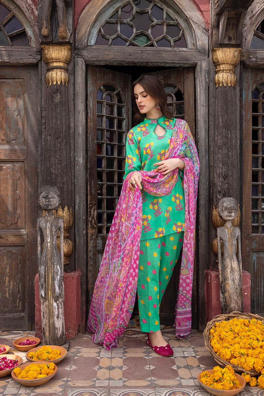 Ghazal from House of Mist : Lawn Suits Vol 4 | 2023 | HM-GZ4-06