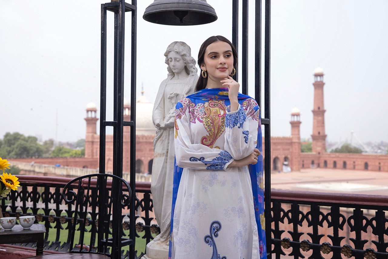 Ghazal from House of Mist : Lawn Suits Vol 4 | 2023 | HM-GZ4-07