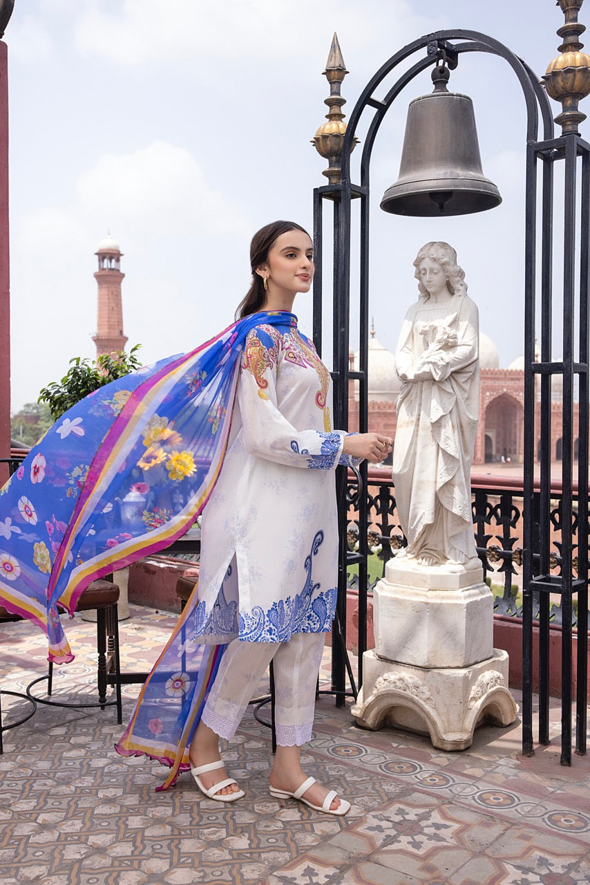 Ghazal from House of Mist : Lawn Suits Vol 4 | 2023 | HM-GZ4-07