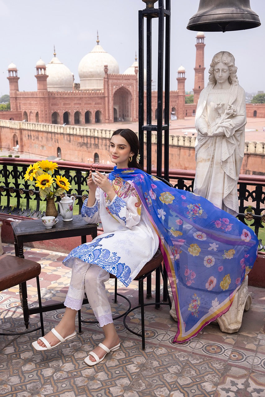 Ghazal from House of Mist : Lawn Suits Vol 4 | 2023 | HM-GZ4-07