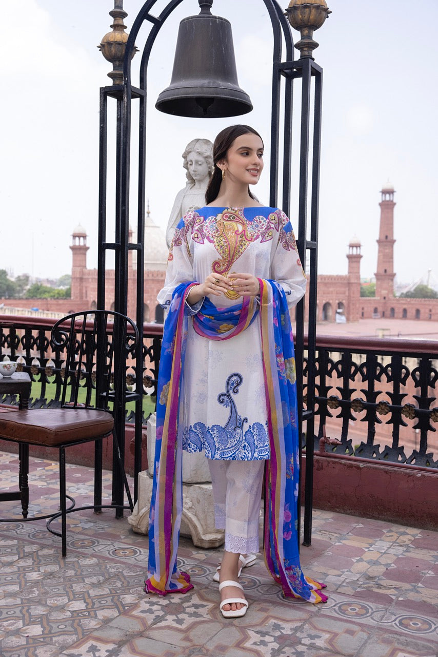 Ghazal from House of Mist : Lawn Suits Vol 4 | 2023 | HM-GZ4-07