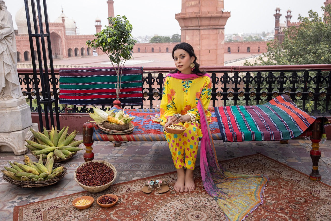 Ghazal from House of Mist : Lawn Suits Vol 4 | 2023 | HM-GZ4-08