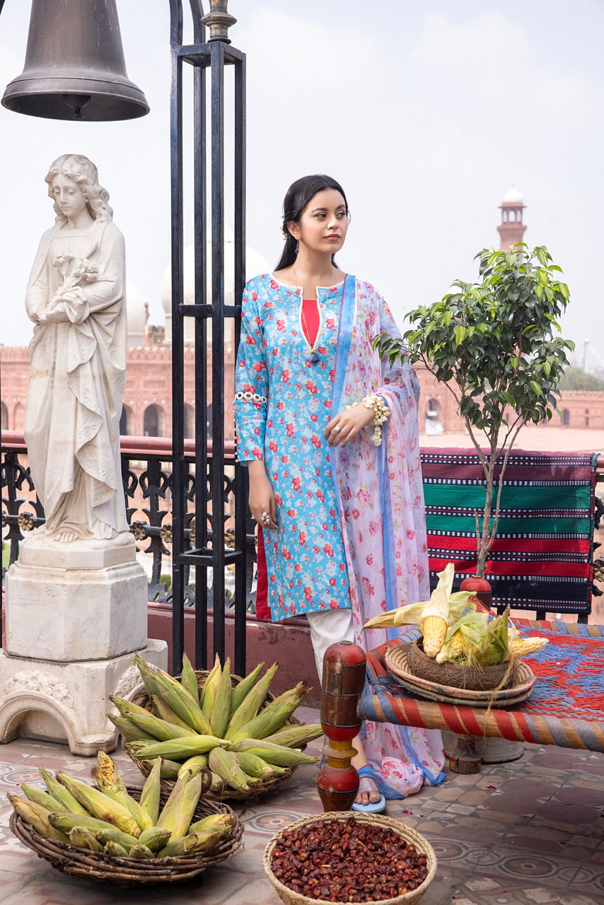 Ghazal from House of Mist : Lawn Suits Vol 4 | 2023 | HM-GZ4-09