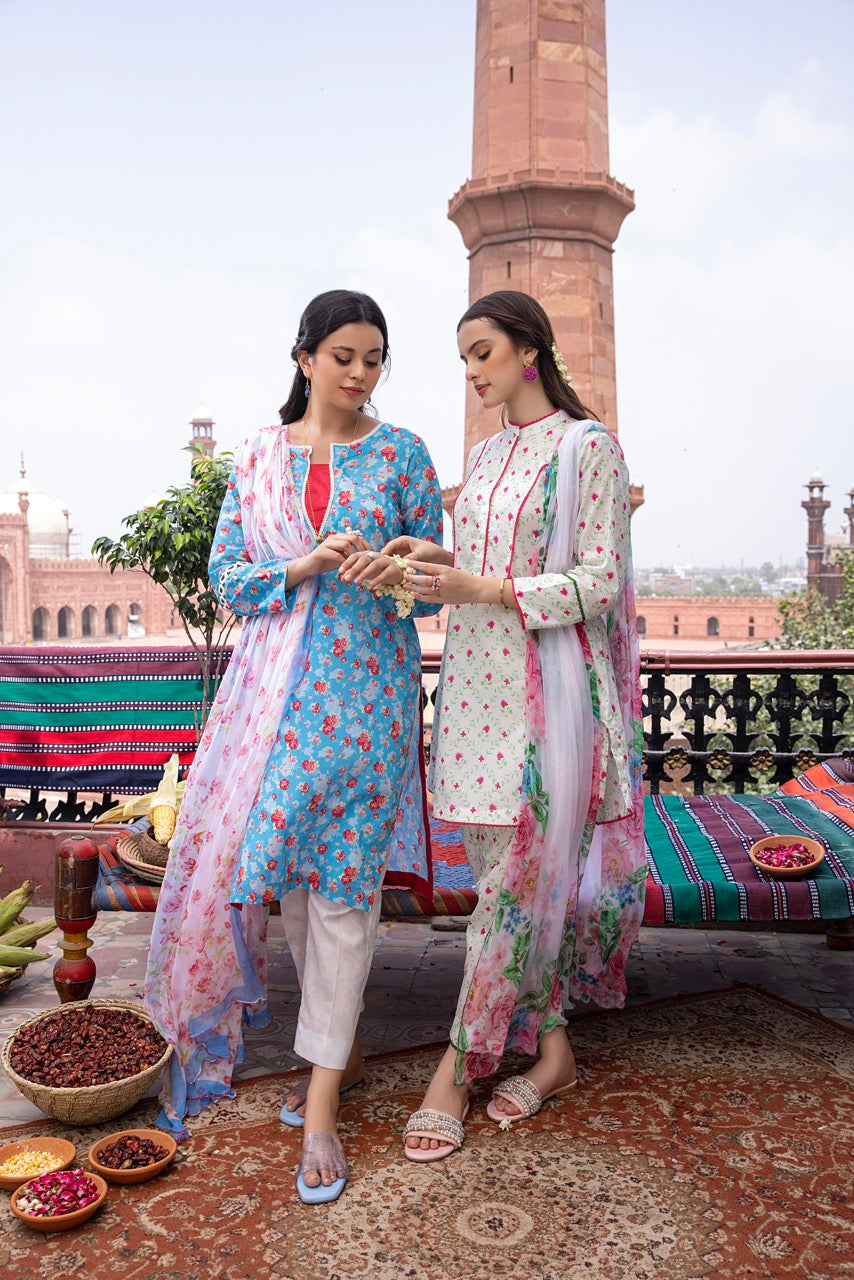 Ghazal from House of Mist : Lawn Suits Vol 4 | 2023 | HM-GZ4-10
