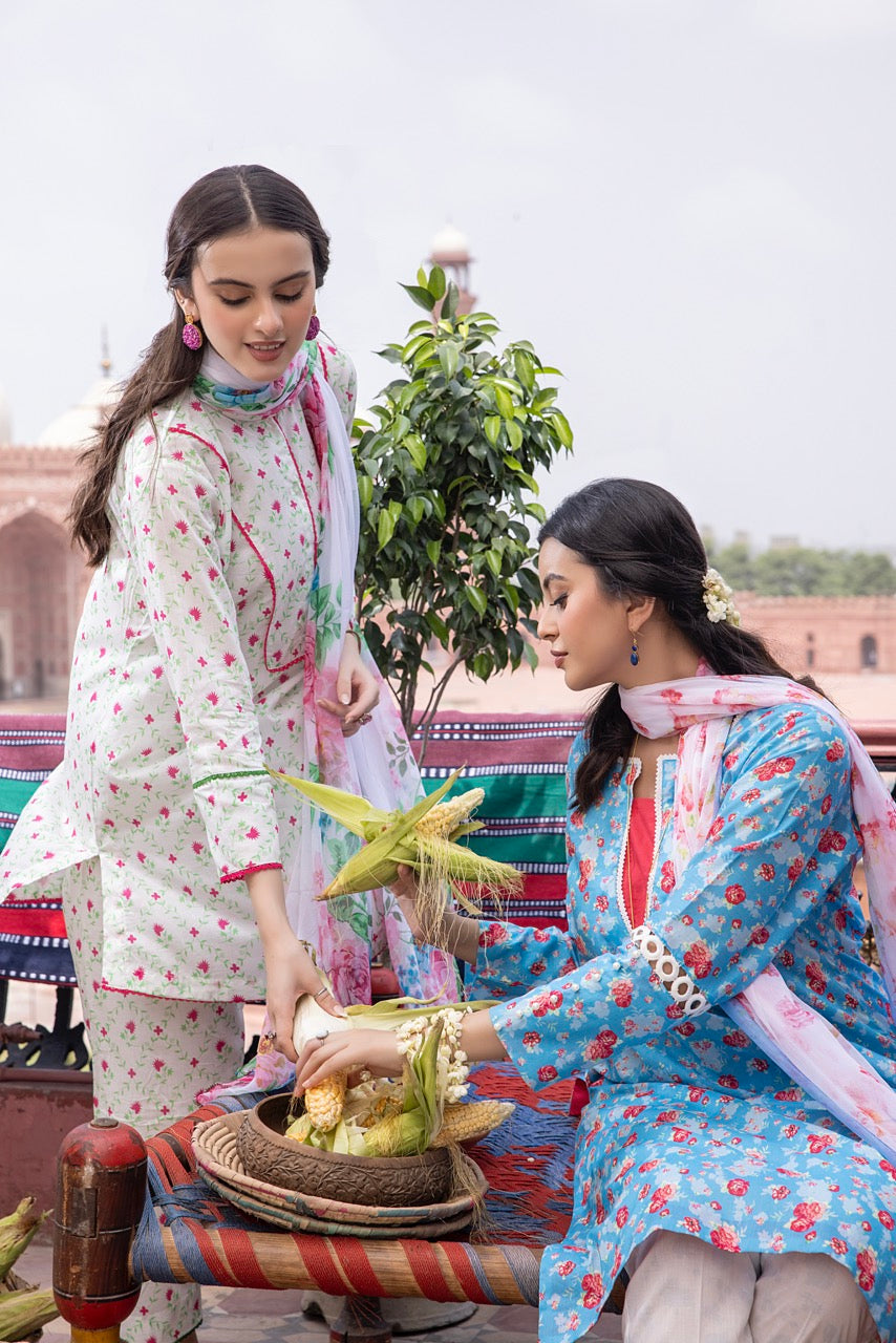 Ghazal from House of Mist : Lawn Suits Vol 4 | 2023 | HM-GZ4-10