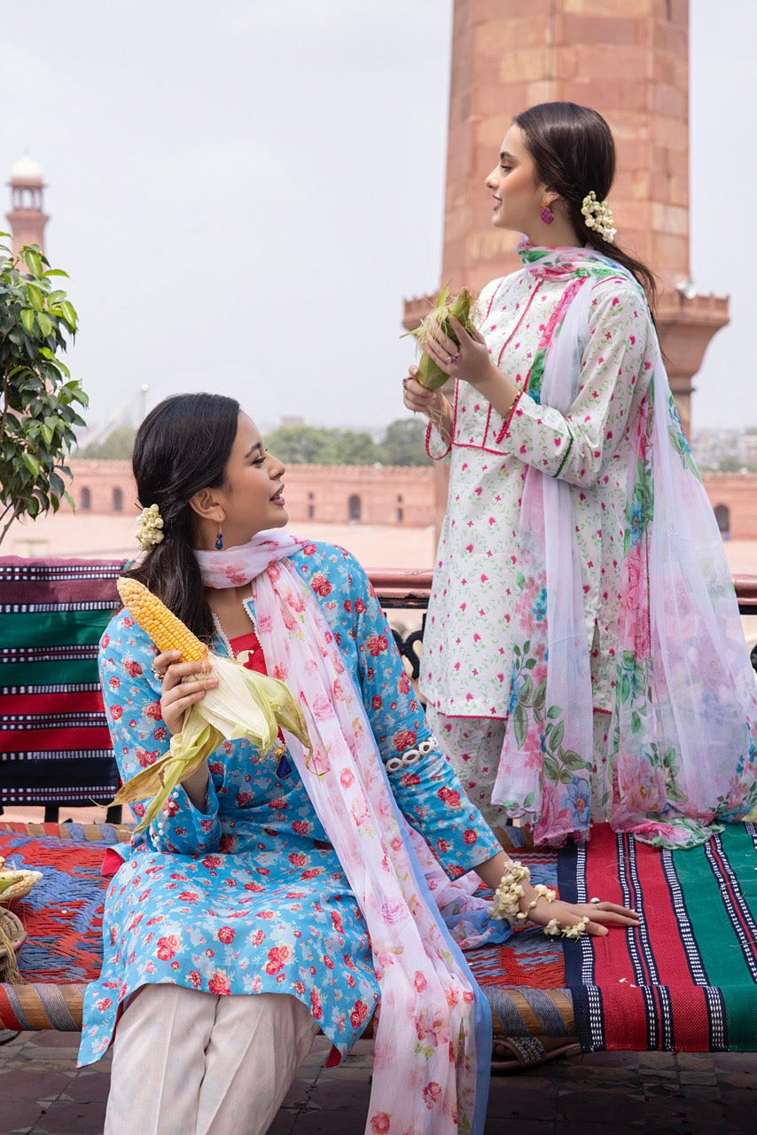 Ghazal from House of Mist : Lawn Suits Vol 4 | 2023 | HM-GZ4-10