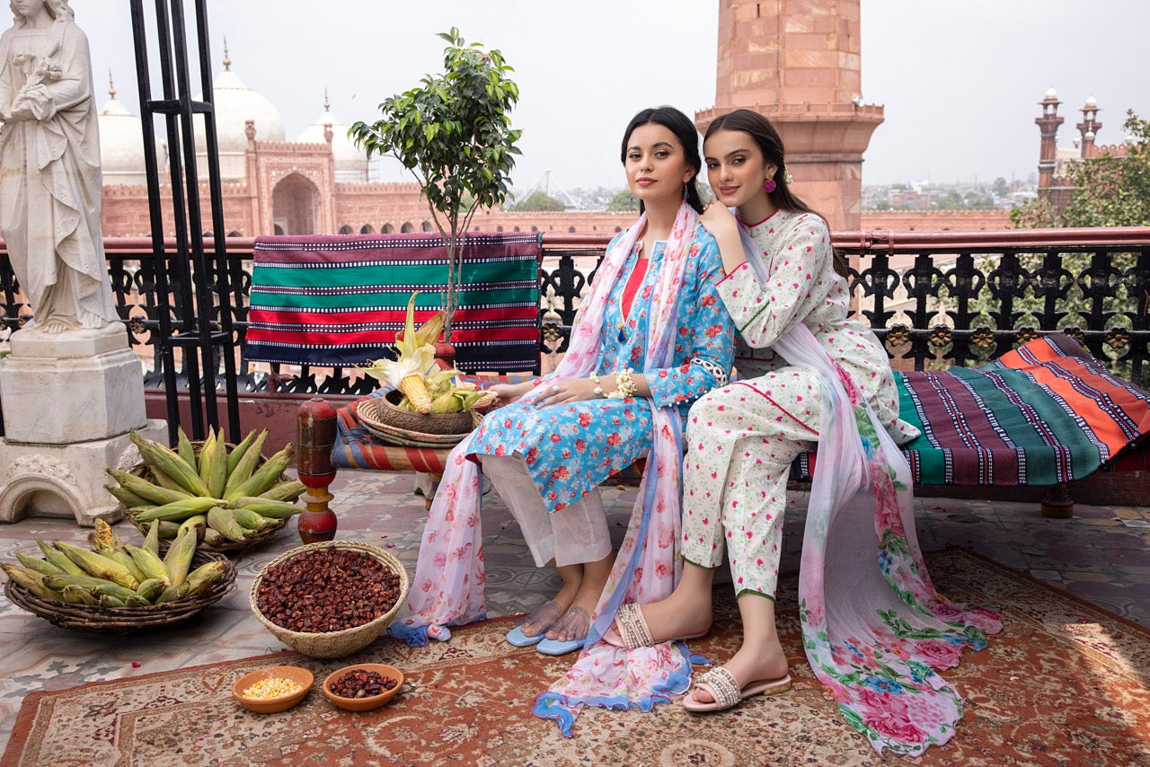 Ghazal from House of Mist : Lawn Suits Vol 4 | 2023 | HM-GZ4-10