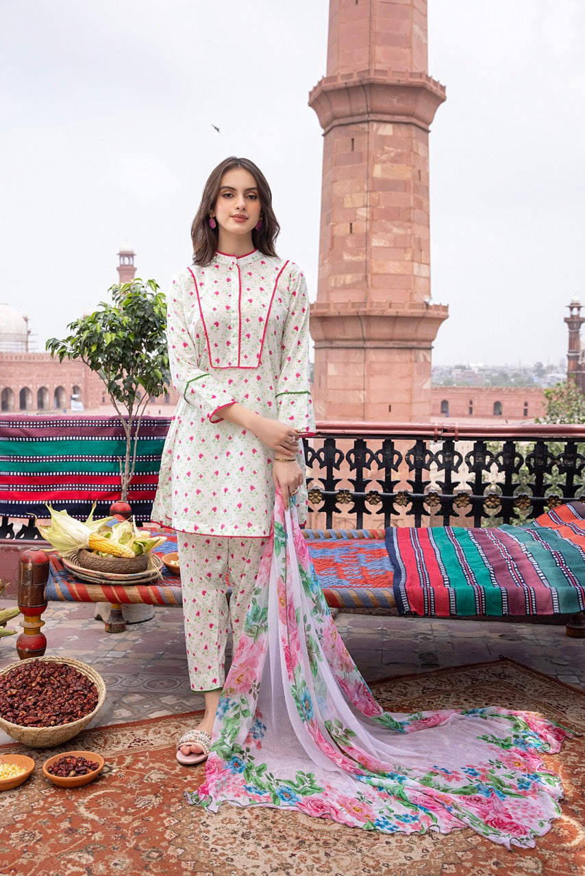 Ghazal from House of Mist : Lawn Suits Vol 4 | 2023 | HM-GZ4-10