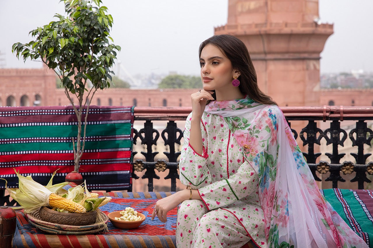 Ghazal from House of Mist : Lawn Suits Vol 4 | 2023 | HM-GZ4-10
