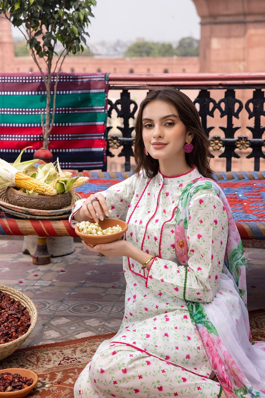 Ghazal from House of Mist : Lawn Suits Vol 4 | 2023 | HM-GZ4-10