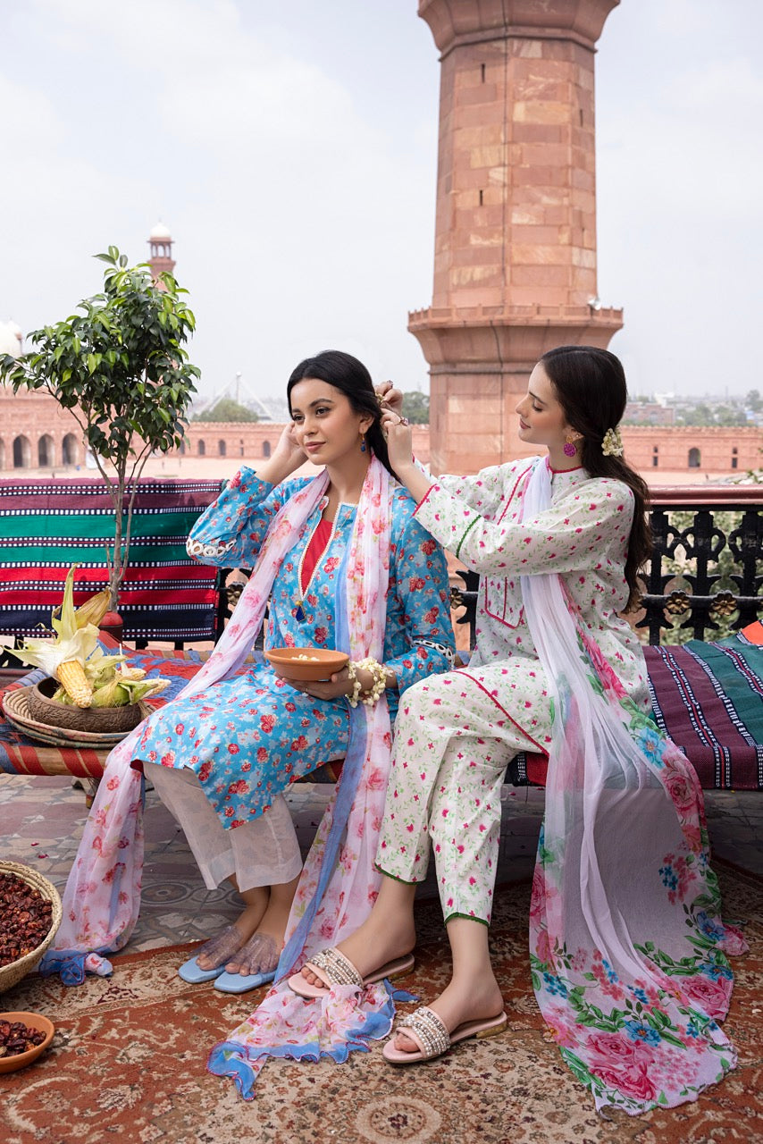 Ghazal from House of Mist : Lawn Suits Vol 4 | 2023 | HM-GZ4-10