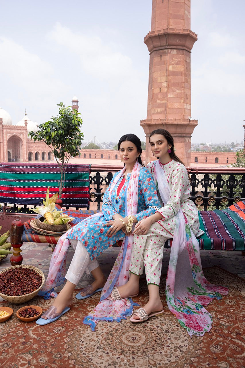 Ghazal from House of Mist : Lawn Suits Vol 4 | 2023 | HM-GZ4-10