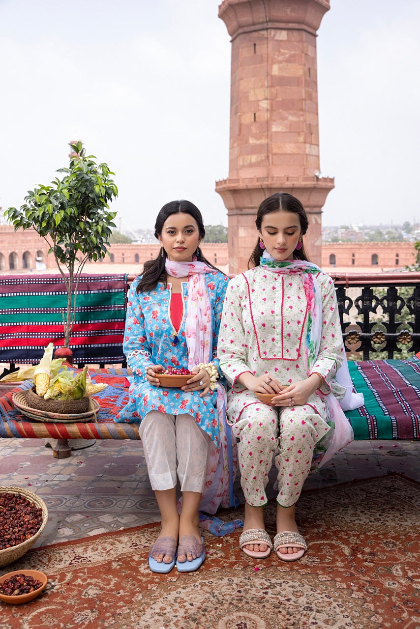 Ghazal from House of Mist : Lawn Suits Vol 4 | 2023 | HM-GZ4-10