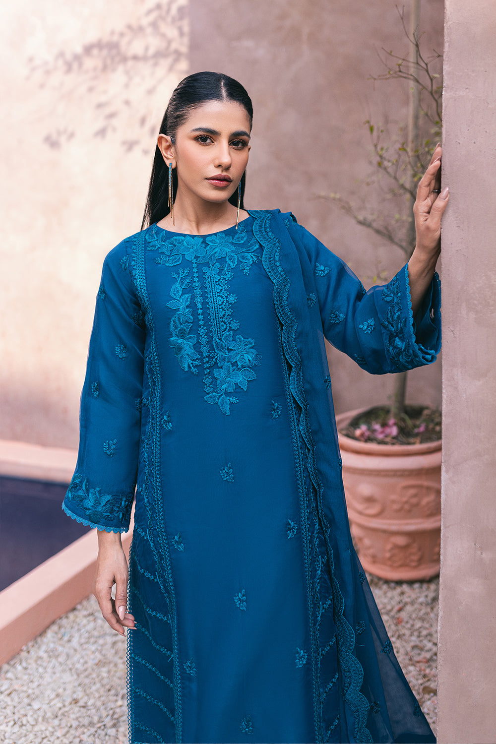 Ensembles Lawn Suits by Azure | 2024 | Hydrangea Hues