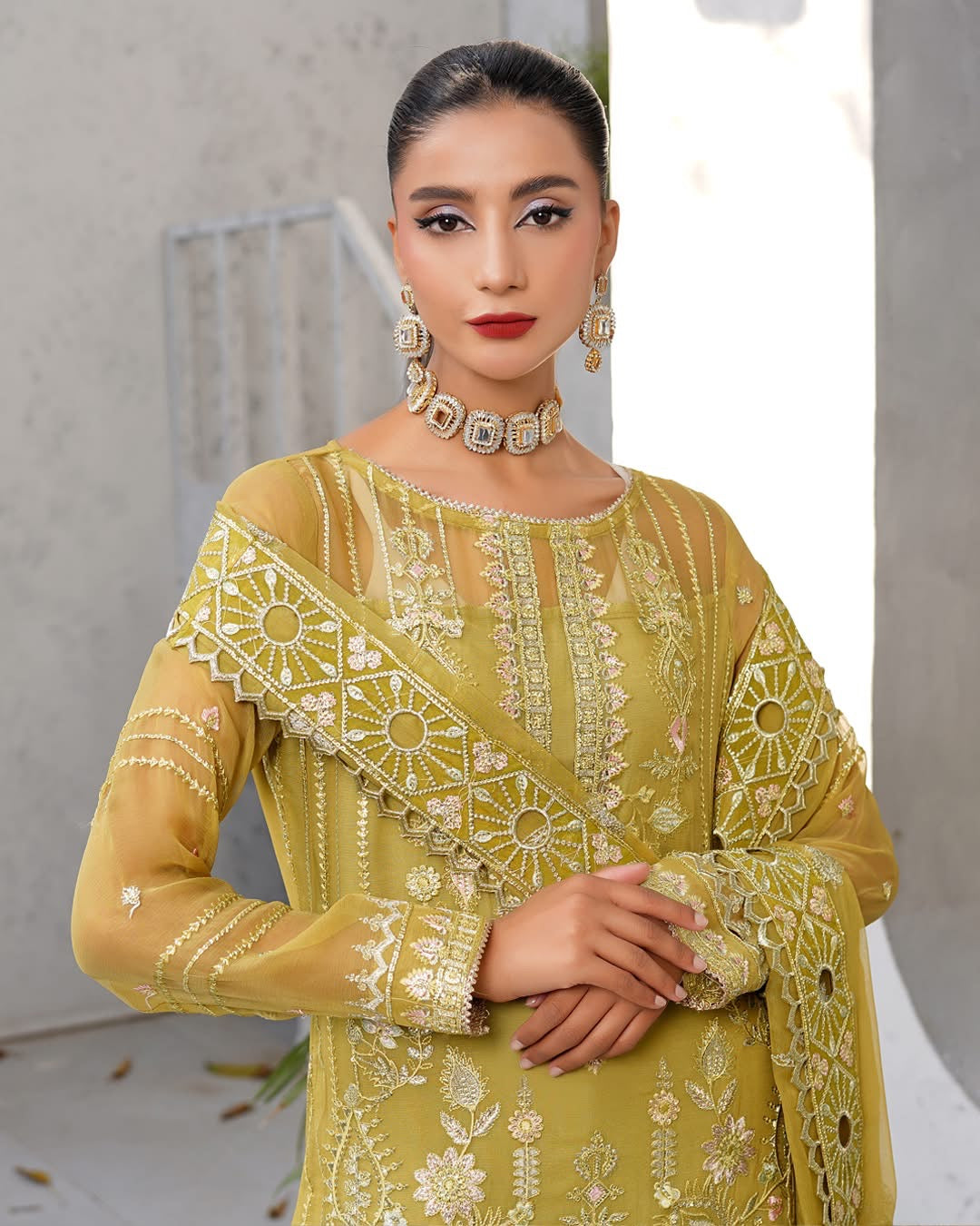 Maryam’s Afsaneh Luxury Chiffon Collection 2025 - Amani-05