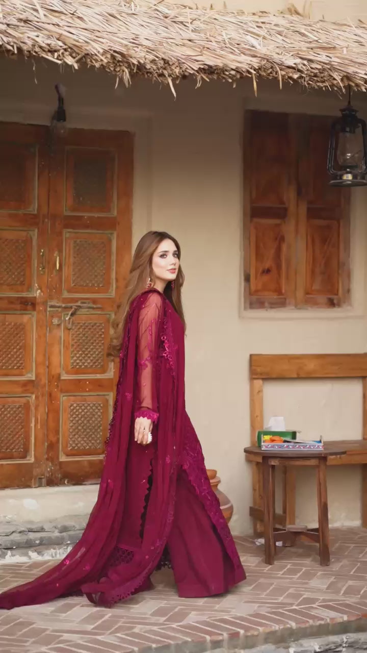 Maryam’s Afsaneh Luxury Chiffon Collection 2025 - Gulbahar-03