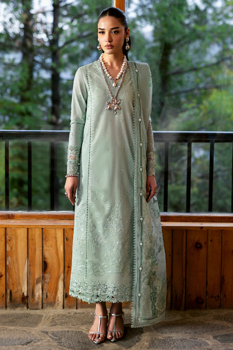Qalamkar Qlinekari Lawn - DC-15 - Elira